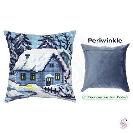Cross Stitch Pillow Kit "Winter"