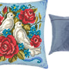 Needlepoint Pillow Kit "Pigeons"