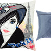 Needlepoint Pillow Kit "Parisian"