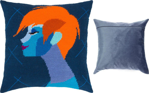 Needlepoint Pillow Kit 