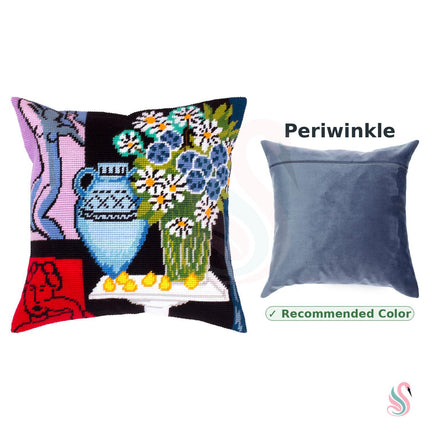 Needlepoint Pillow Kit "The Daisies"