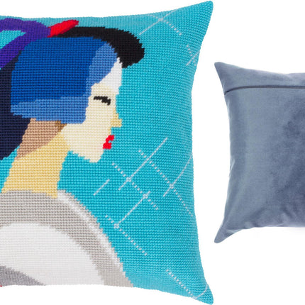 Needlepoint Pillow Kit "Balance"