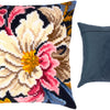 Cross Stitch Pillow Kit "Peonies"