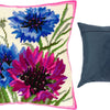 Needlepoint Pillow Kit "Cornflowers"