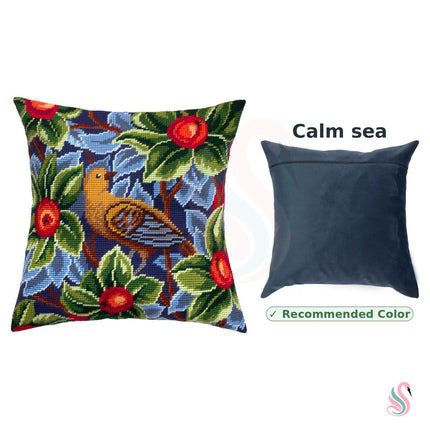 Needlepoint Pillow Kit "Bird"