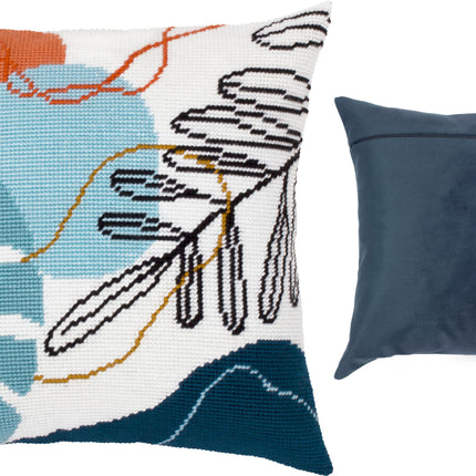 Needlepoint Pillow Kit "Rapture"