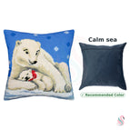 Kit + backing Calm sea V