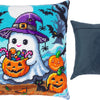 Needlepoint Pillow Kit "Ghost and treats"