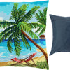Needlepoint Pillow Kit "Seychelles"