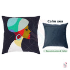 Kit + backing Calm sea V