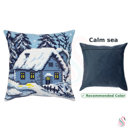 Cross Stitch Pillow Kit "Winter"