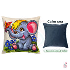 Kit + backing Calm sea V