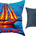Kit + backing Calm sea V