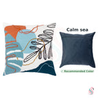 Kit + backing Calm sea V