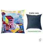 Kit + backing Calm sea V