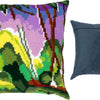 Cross Stitch Pillow Kit "Riverbank, H. Matisse"
