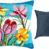 Needlepoint Pillow Kit "Crocuses"
