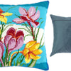 Needlepoint Pillow Kit "Crocuses"