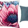 Cross Stitch Pillow Kit "Winter Rose"
