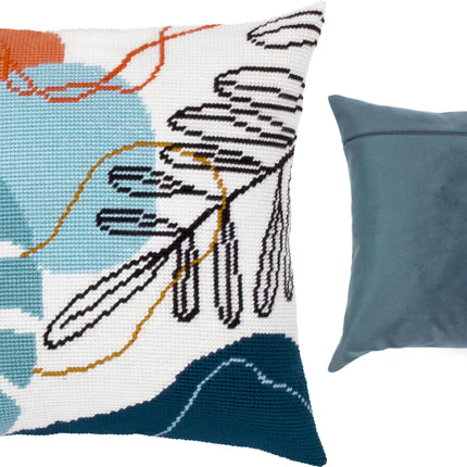 Needlepoint Pillow Kit "Rapture"