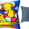 Needlepoint Pillow Kit "Duckling the Sailor"