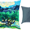 Needlepoint Pillow Kit "Olive Trees"