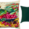 Needlepoint Pillow Kit "Sparrow and Cherries"