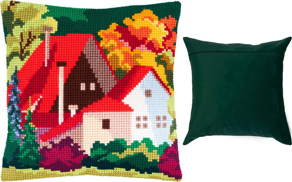 Cross Stitch Pillow Kit 