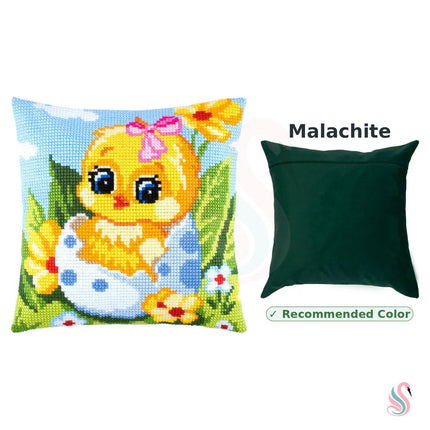 Cross Stitch Pillow Kit "It’s a Girl"