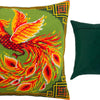 Needlepoint Pillow Kit "Chinese Bird"