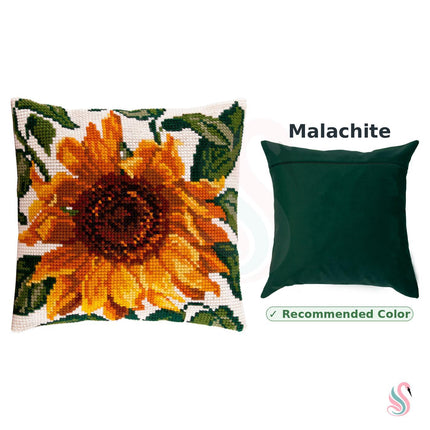 Cross Stitch Pillow Kit "Sunflower"