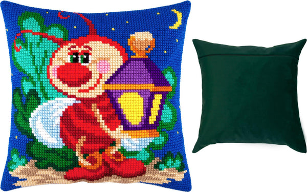 Cross Stitch Pillow Kit 