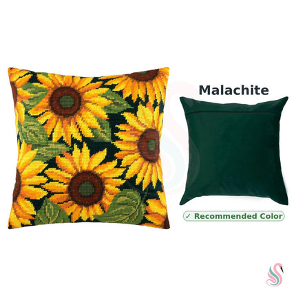 Needlepoint Pillow Kit "Sunflowers"