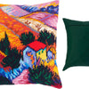 Needlepoint Pillow Kit "Landscape with a House and an Employee"