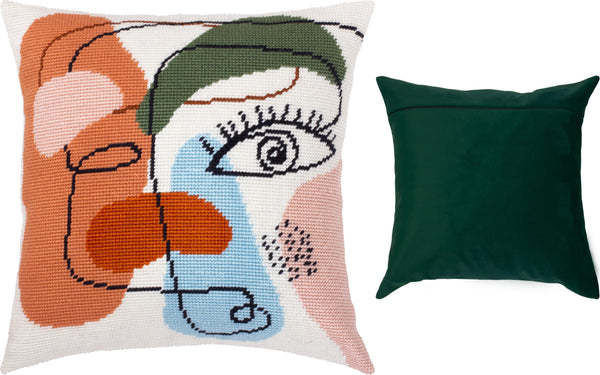 Needlepoint Pillow Kit 