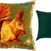 Needlepoint Pillow Kit "Squirrel"