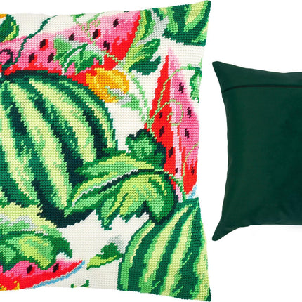 Needlepoint Pillow Kit "Watermelons"