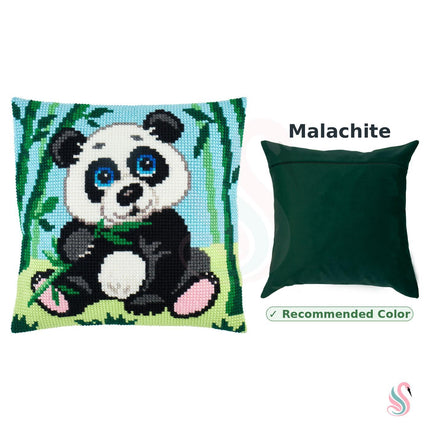Cross Stitch Pillow Kit "Panda"