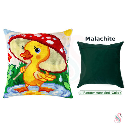 Cross Stitch Pillow Kit "Duckling"