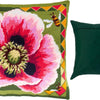 Needlepoint Pillow Kit "Large Poppy"