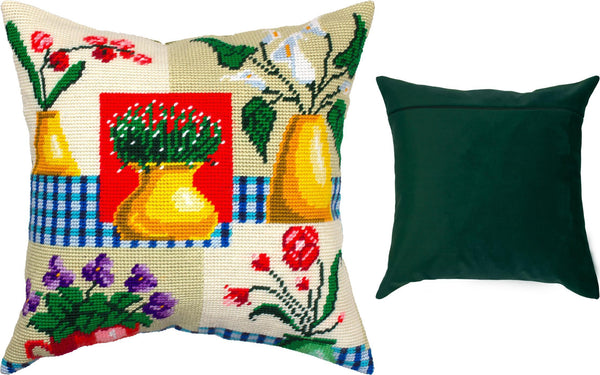 Needlepoint Pillow Kit 