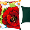 Cross Stitch Pillow Kit "Poppies with daisies"