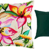 Needlepoint Pillow Kit "Lilies in Watercolor"