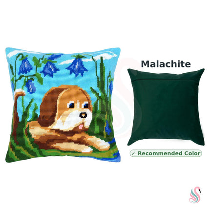Needlepoint Pillow Kit "Puppy"