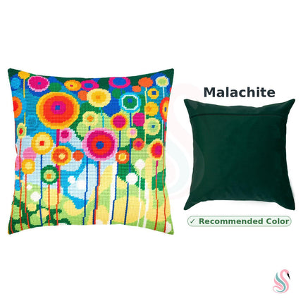 Needlepoint Pillow Kit "Dandelions"