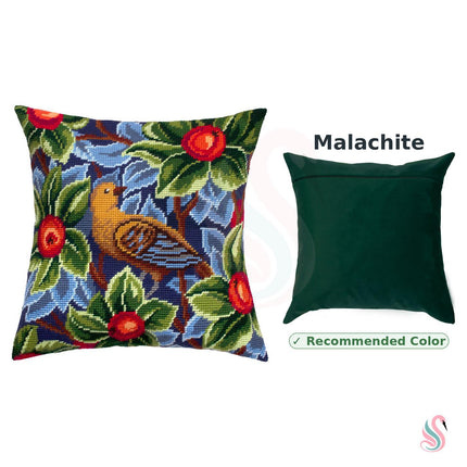 Needlepoint Pillow Kit "Bird"
