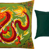 Needlepoint Pillow Kit "Chinese Dragon"