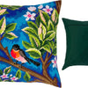 Needlepoint Pillow Kit "Bullfinch. Tree"