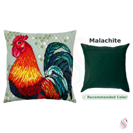Needlepoint Pillow Kit "Rooster"