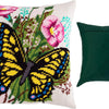Needlepoint Pillow Kit "Swallowtail on Field Bindweed"
